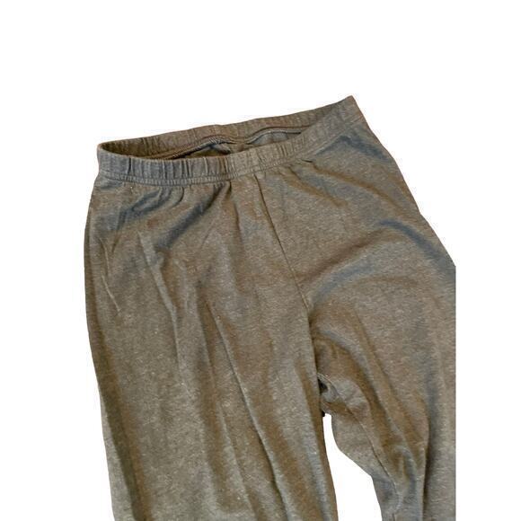 Old Navy Set of 2 Cotton Leggings, Army Green & Solid Black w/ Ankle Bow Detail - Picture 5 of 11